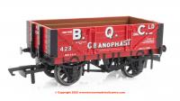 R60295 Hornby 4 Plank Open Wagon No 423 - BQC - Era 3
